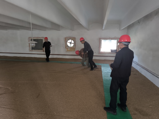 淮南市西山粮食储备库完成市级储备粮验收检查迎查工作